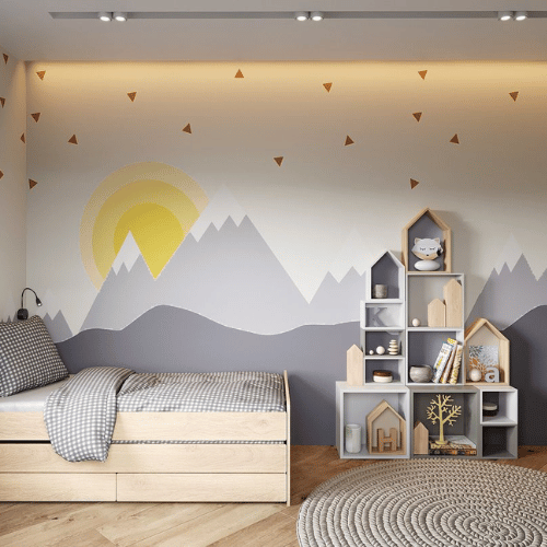 kids room wallpaper in dubai