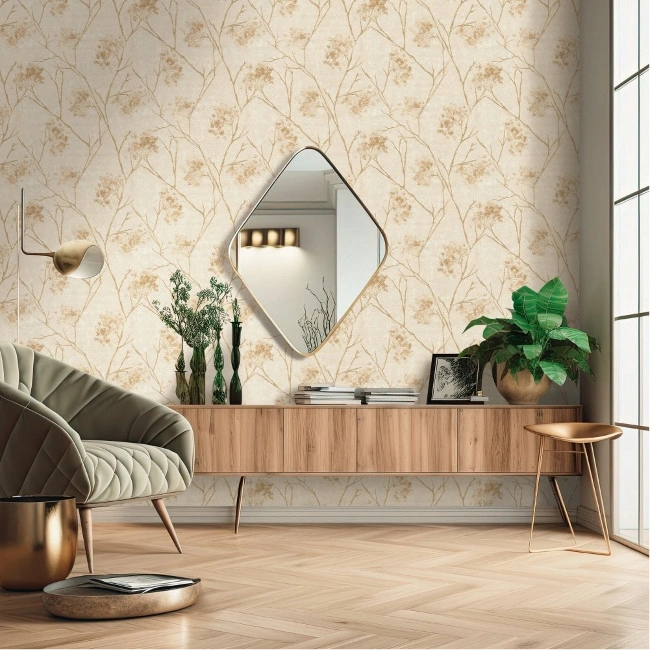 Scenic Trail Wallpaper Design