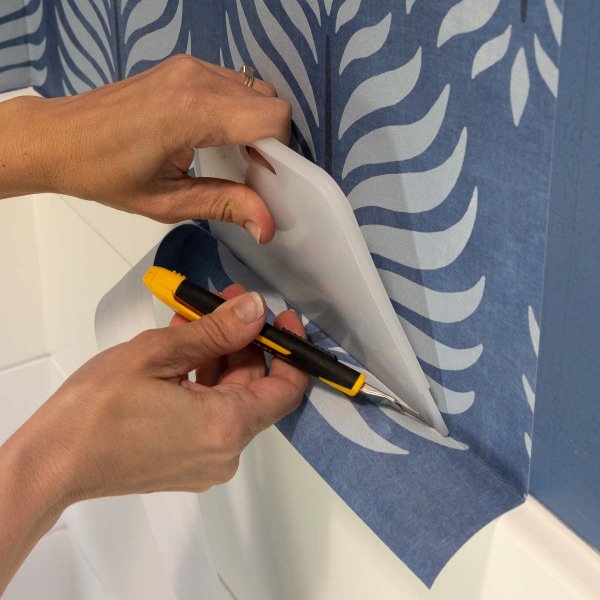Installing Wallpaper Edge Guards