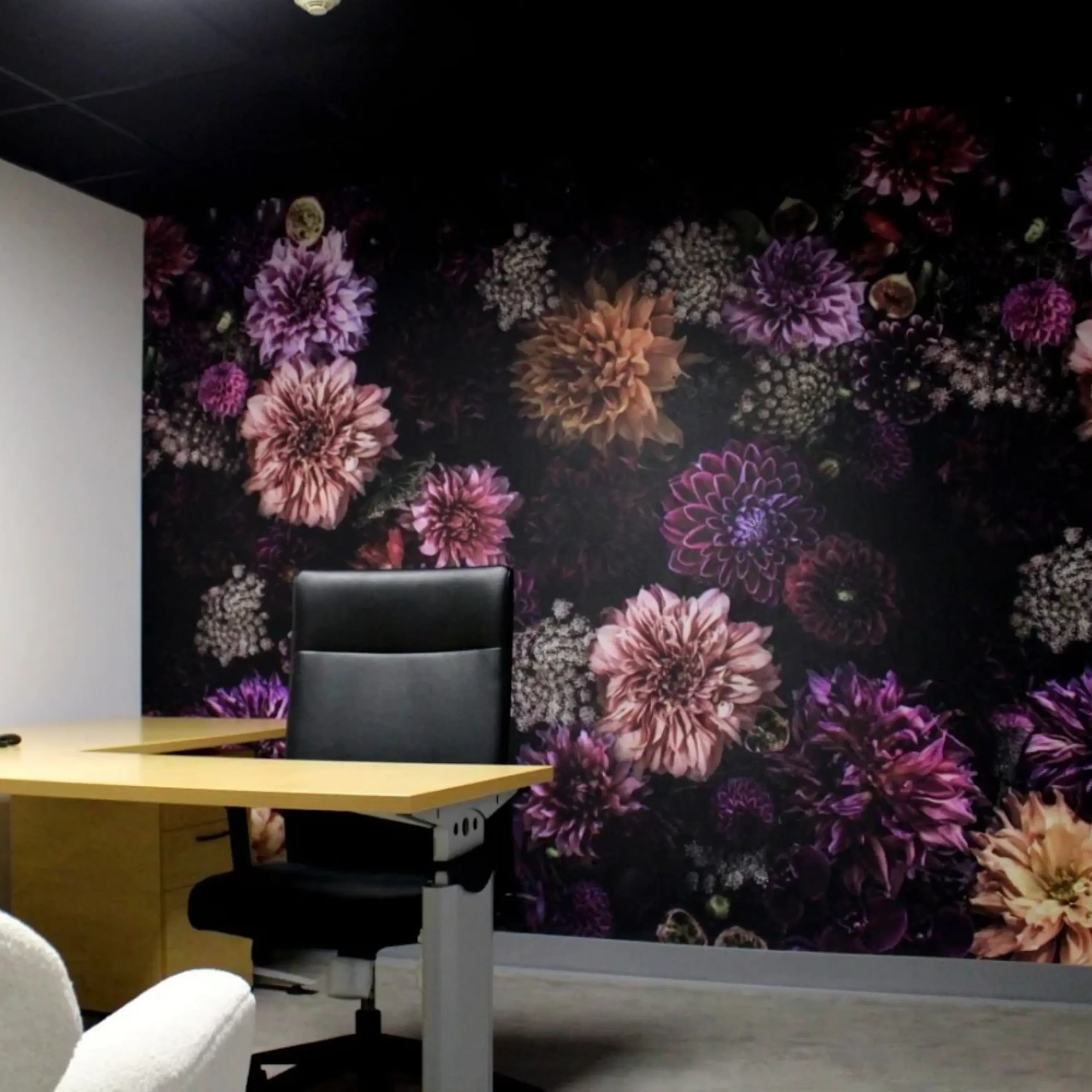 Trending wallpaper designs styled in a Dubai home