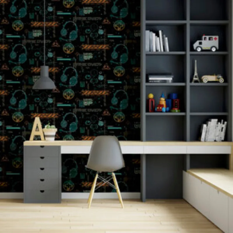 Gallery of completed boy room wallpaper projects in Dubai