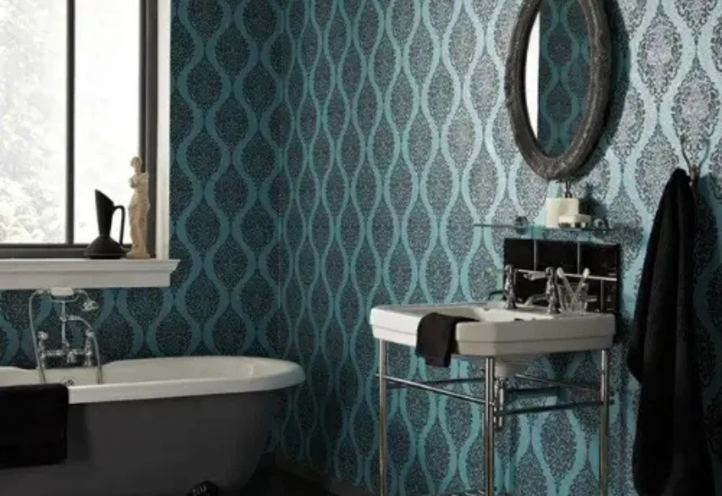 Affordable bathroom wallpaper Dubai